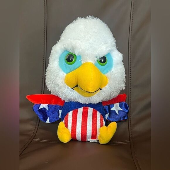 American War Eagle USA Bald Eagle USA Plush - Picture 1 of 5